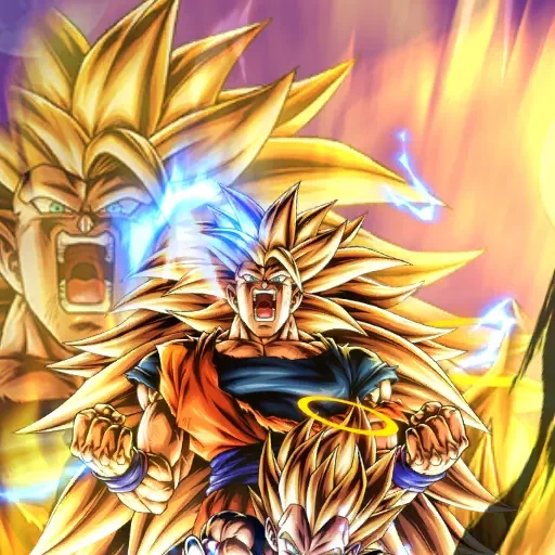 UL Super Saiyan 3 Goku & Super Saiyan 2 Vegeta